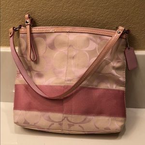 Pink Coach bag